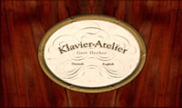 Klavier-Atelier von Gert Hecher